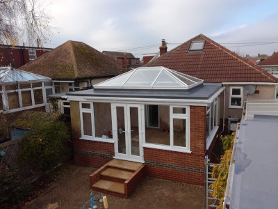 flat orangery roof wakefield